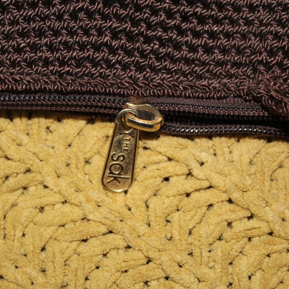 ⬇️$30 The Sak Dark Brown Crochet (Bag) Purse - Picture 7 of 14
